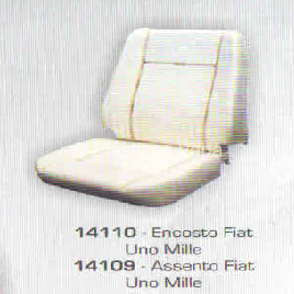 14110 Encosto – 14109 Assento /Fiat Uno Mille