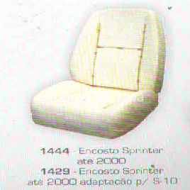 1444 Encosto Sprinter até 2000 – 1429 Encosto Sprinter até 2000 Adap. p/ S-10