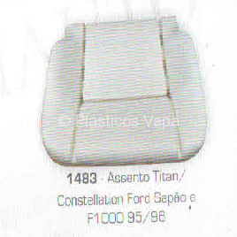 1483 Assento Titan/ Constellation Ford Sapão e F1000 95/96