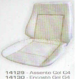 14129 Assento    –      14130 Encosto      / Gol G4