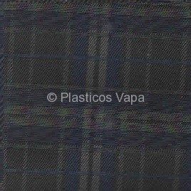 474 Tear Jacquard Tartan Jet Black/Azul